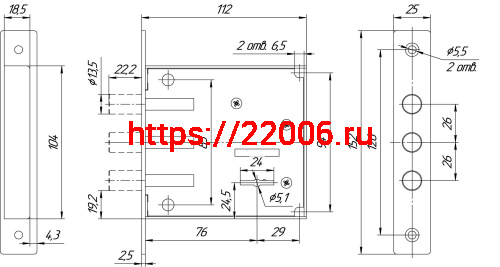 Замок Mettem (Меттэм) врезной сувальдный ЗВ8 842.0.0, 5 кл. фото 2 Замок Mettem (Меттэм) врезной сувальдный ЗВ8 842.0.0, 5 кл. фото 2