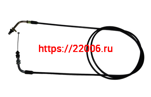 Трос газа L-2140мм, ход-110мм WIZARD LED (102)