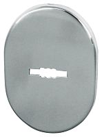 Накладка Fuaro (Фуаро) на сувальдный замок ESC.S.SF/OV.475 (ESC 475) СР хром