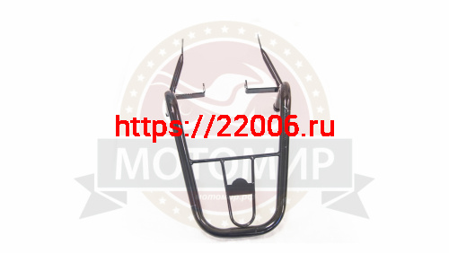 Багажник задний Альфа (верхушка без подножек) (FLASH) черный (НАБОР) фото 4