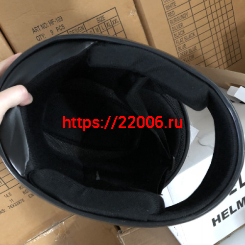 Шлем интеграл "Safelead" HF-101 NEW черный (Q19B)(Q29) размер M фото 4