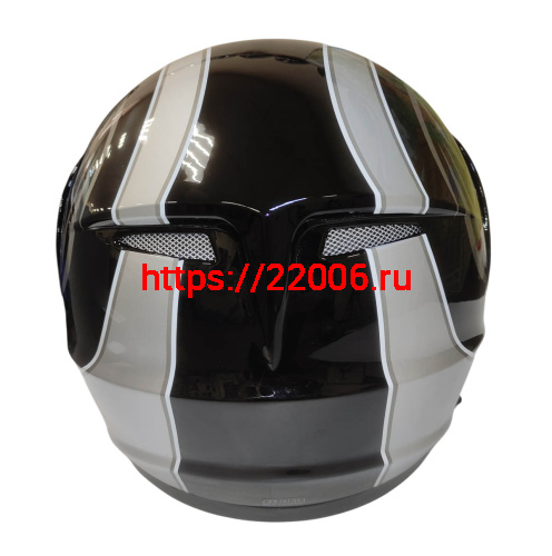 Шлем интеграл KIRIN K71, карбон, черный, красный, серый, размер L фото 4