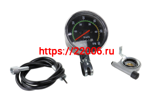Спидометр вело механический JY-093 (кругл) Спидометр вело механический JY-093 (кругл)
