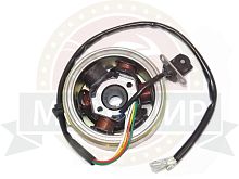 Зажигание 4х т GY6-125/150 в сборе с маховиком 5+1 катушек (генератор)