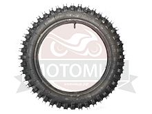 Покрышка  ПетроШина 18" Л-229, 3.75-18 (100/100-18) с камерой, кроссовая квадратные пятаки, Иж