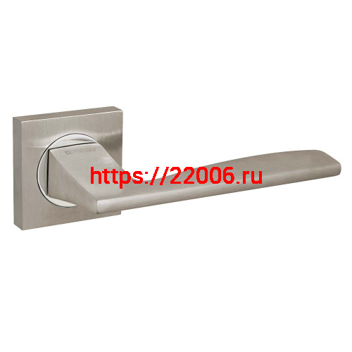 Ручка Fuaro (Фуаро) раздельная K.KM52.ROCK (ROCK KM) SN/CP-3 матовый никель/хром