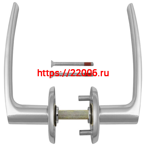 Ручка Fuaro (Фуаро) раздельная R.FIN50.H-0661/HD (H-0661) /подвес CP хром фото 3