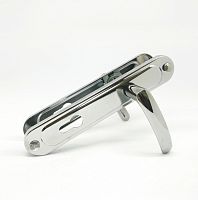 Ручка дверная Zenit (Зенит) на планке РФ1-85.02 (85 мм) хром