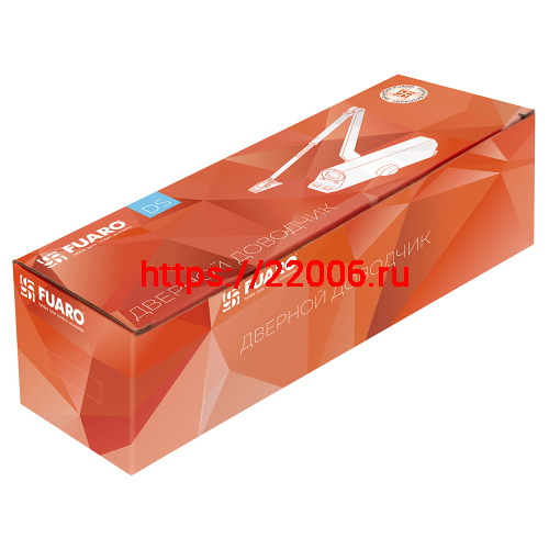 Доводчик Fuaro (Фуаро) дверной DC20-4 (DC-204) WH до 85 кг (белый) фото 2