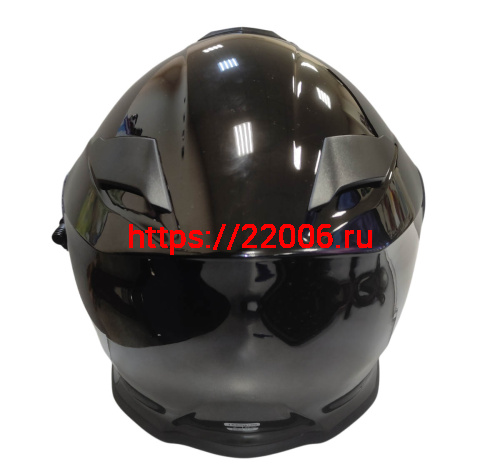 Шлем модуляр COBRA EC H271, черный глянцевый СНЕГОХОДНЫЙ, размер S фото 4