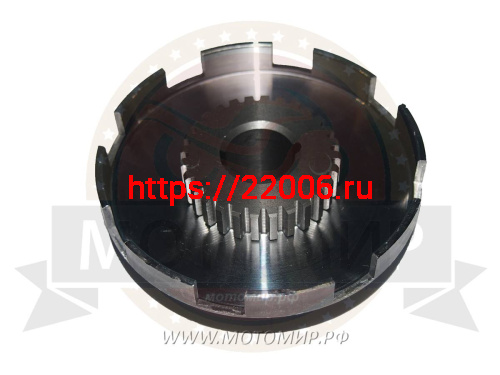 Барабан сцепления внутренний LIFAN 173-190F-R с валом (21336+21147) фото 2 Барабан сцепления внутренний LIFAN 173-190F-R с валом (21336+21147) фото 2