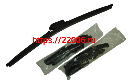 Щетка стеклоочистителя METO бескаркасная (12 адаптеров) 26"(650мм) WB-628T, КОРОБОЧКА фото 2 Щетка стеклоочистителя METO бескаркасная (12 адаптеров) 26"(650мм) WB-628T, КОРОБОЧКА фото 2