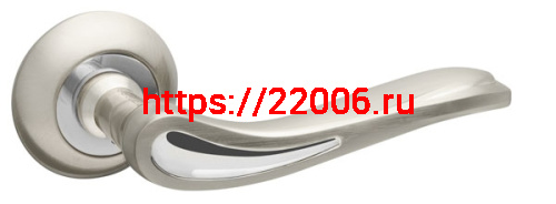 Ручка Fuaro (Фуаро) раздельная R.RM54.MELODY (MELODY RM) SN/CP-3 матовый никель/хром