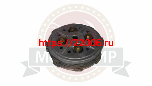 Барабан сцепления внутренний YBR125 в сборе с дисками (8 пазов)