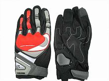 Перчатки Cuirassier UX100 красные  (M)