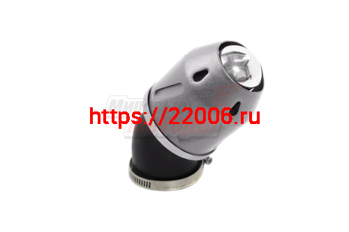 Фильтр воздушный (1670) КОРПУС цветной НЕОН1 серебристый d=42 45 гр. Фильтр воздушный (1670) КОРПУС цветной НЕОН1 серебристый d=42 45 гр.