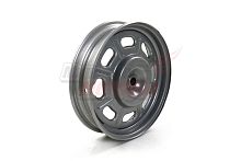 Обод 10" задний штамп. WM ACTIV,Racer Meteor,QT-3(8 овал.отверстий,2,15*10,колодки 110 мм,19 шлицов)