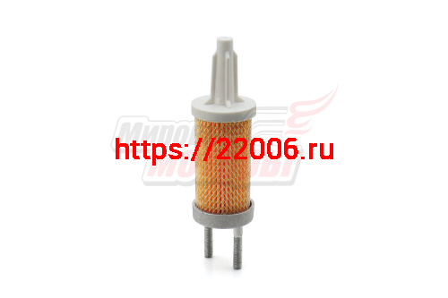 Фильтр топливный 178F (длина цилиндра 77 мм, длина с рукояткой без шпилек 117 мм)