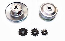 Вариатор TAV2 40, на вал 25 мм, звезды 10, 12, 14 под 520 цепь, КЛИНОВОЙ