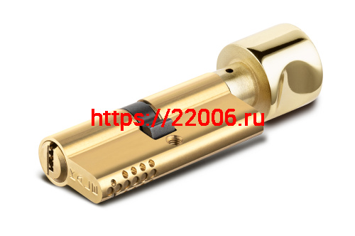 Цилиндровый механизм Kale kilit (Кале килит) с вертушкой 164 OBS SCE/70 (30+10+30) mm латунь 5 кл. new фото 3