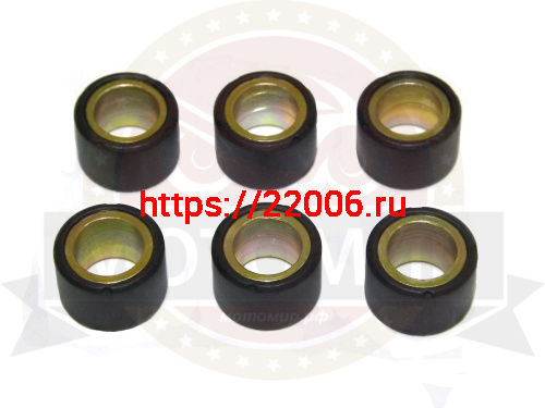 Ролик вариатора (компл 6 шт.) 18х14 6,0 гр. GY6-150 Ролик вариатора (компл 6 шт.) 18х14 6,0 гр. GY6-150