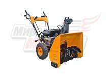 Снегоуборщик GardenPro  7 л.с KCM24 (ширина 61см,высота 51см, 4вперед/1назад, электро/ручн.старт, 13x4.10-6, 212сс ZONGSHEN 170F, 51кг)