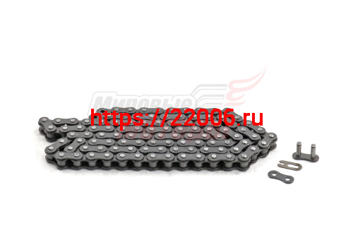 Цепь 106 зв. Irbis XR250 ПР15.875-23-1 (завод, г.Киров) Цепь 106 зв. Irbis XR250 ПР15.875-23-1 (завод, г.Киров)