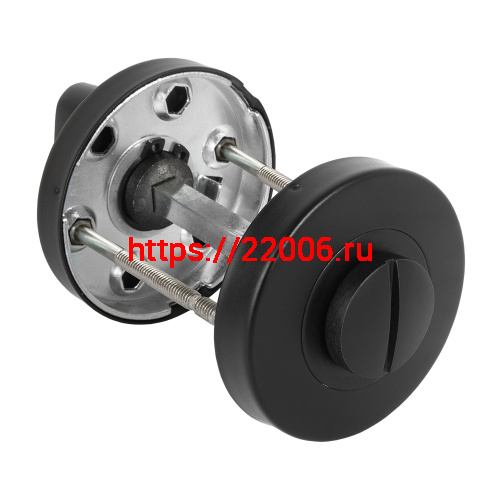 Ручка Fuaro (Фуаро) поворотная BK6.R.DSS201-02 (DSS-02-BK6) (INOX 201) BLACK фото 2