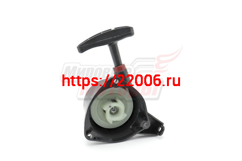 Стартер в сборе мотокосы GBC-026 (плавный пуск) крепление на 3 болта