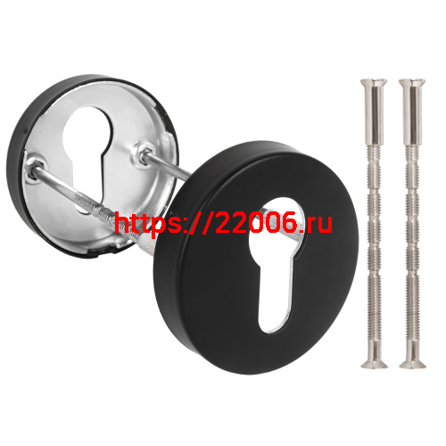 Накладка Fuaro (Фуаро) под цилиндр ET.R.DSS201-02 (DSS-02-ET) (INOX 201) BLACK фото 2 Накладка Fuaro (Фуаро) под цилиндр ET.R.DSS201-02 (DSS-02-ET) (INOX 201) BLACK фото 2