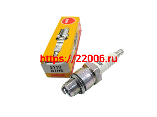 Свеча зажигания B7HS NGK Урал 750сс, лодочный мотор Yamaha от 9 до 40 л.с.(Япония) 5110 Свеча зажигания B7HS NGK Урал 750сс, лодочный мотор Yamaha от 9 до 40 л.с.(Япония) 5110