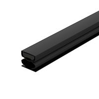 Уплотнитель Fuaro (Фуаро) магнитный самоклеящийся ADH/M-14,5x12,5 мм, черный 2,1 м (120 шт. в упак)
