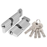 Цилиндровый Ajax (Аякс) механизм (AZ202/80) AZ2002Knob80 (35+10+35) CP хром