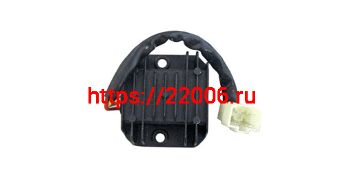 Реле регулятор напряжения 152QMI, 157QMJ 125/150cс (1 штекер широкий "папа" 4 контакта) Реле регулятор напряжения 152QMI, 157QMJ 125/150cс (1 штекер широкий "папа" 4 контакта)