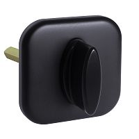 Ручка Fuaro (Фуаро) поворотная BKW8x75.K.TRD62 BL-24 черный ПЛАСТИК