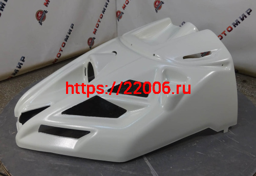 Капот Буран Т4 белый (верхняя часть капота) (110701021)  ЦЕНТРПЛАСТ (материал АБС пластик) фото 3