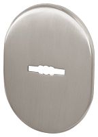 Декоративная Fuaro (Фуаро) накладка ESC 475 (90х65) SN матовый никель на сувальдный замок