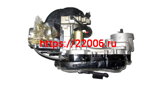 Двигатель 80см3139QMB база под 10" колесо ось задняя короткая (под 1 амортизатор) Двигатель 80см3139QMB база под 10" колесо ось задняя короткая (под 1 амортизатор)