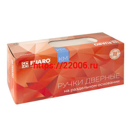 Ручка Fuaro (Фуаро) раздельная K.KM52.ROCK (ROCK KM) BL-24 черный фото 2