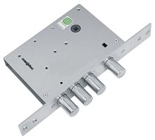 Замок Guardian (Гардиан) врезной сувальдный с защёлкой ЗВ 30.04, 4 кл. (длинный кл. 59 мм) /123:185:2/