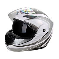 Мотошлем YM-921 белый (S) с визором