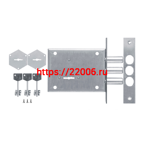 Замок kerberos (KERBEROS) врезной сувальдный 115.21.003, 3 кл. фото 3