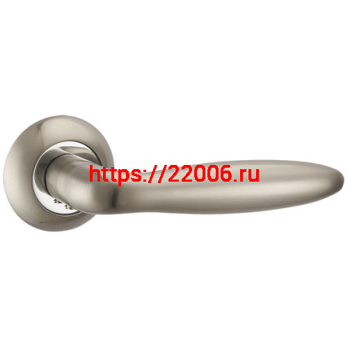 Ручка Punto (Пунто) раздельная R.TL54.BASIS (BASIS TL) SN/CP-3 матовый никель/хром Ручка Punto (Пунто) раздельная R.TL54.BASIS (BASIS TL) SN/CP-3 матовый никель/хром