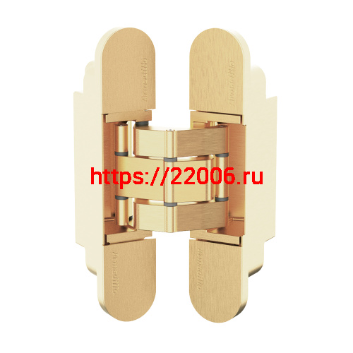 Петля Armadillo (Армадилло) скрытой установки U3D7803.VPG FSG флор. золото TECH