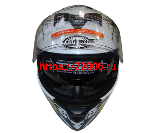 Шлем интеграл FALCON F702, размер XL, с очками, (уп. 6 шт.) фото 5 Шлем интеграл FALCON F702, размер XL, с очками, (уп. 6 шт.) фото 5