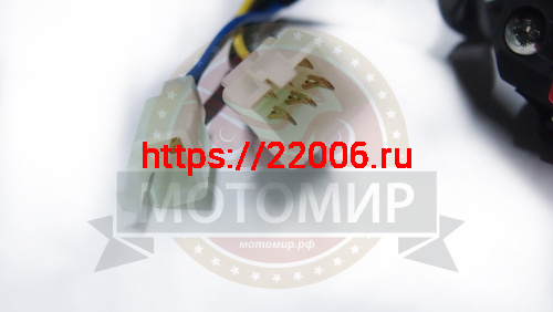 Переключатель ATV 110 / 125 RIDER левый, в сборе (НАБОР) фото 2 Переключатель ATV 110 / 125 RIDER левый, в сборе (НАБОР) фото 2