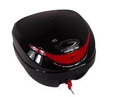 Кофр задний пластик JX  C-10, 30 л., черный