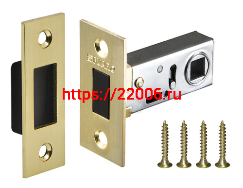 Защелка Fuaro (Фуаро) врезная MAGNM12-50-25 (M12-50-25) SG мат.золото Защелка Fuaro (Фуаро) врезная MAGNM12-50-25 (M12-50-25) SG мат.золото