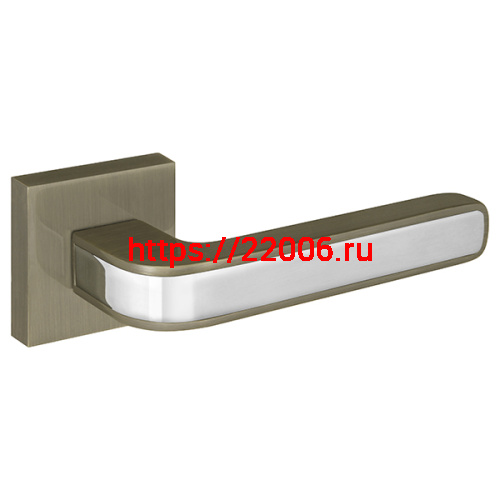 Ручка Fuaro (Фуаро) раздельная NEO DM/HD ABG/CP-6 зеленая бронза/хром фото 2