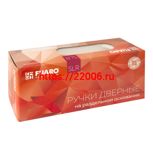 Ручка Fuaro (Фуаро) раздельная R.SLR52.PRIDE CP-8 хром фото 2